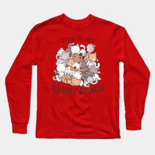 Cat Pile Long Sleeve T-Shirt